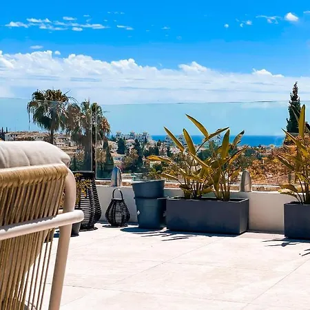 Villa Luxury In Puerto Banus Panoramic Mountain And Sea Views With Private Pool
